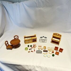 Calico critter kitchen set